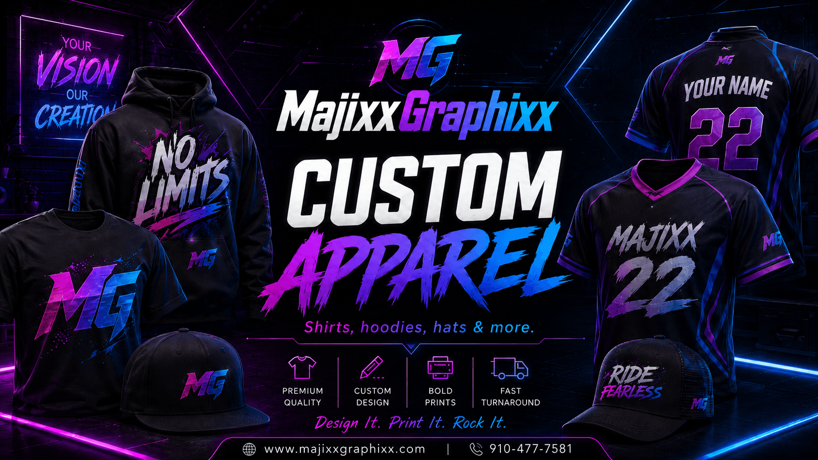 Custom Apparel Line