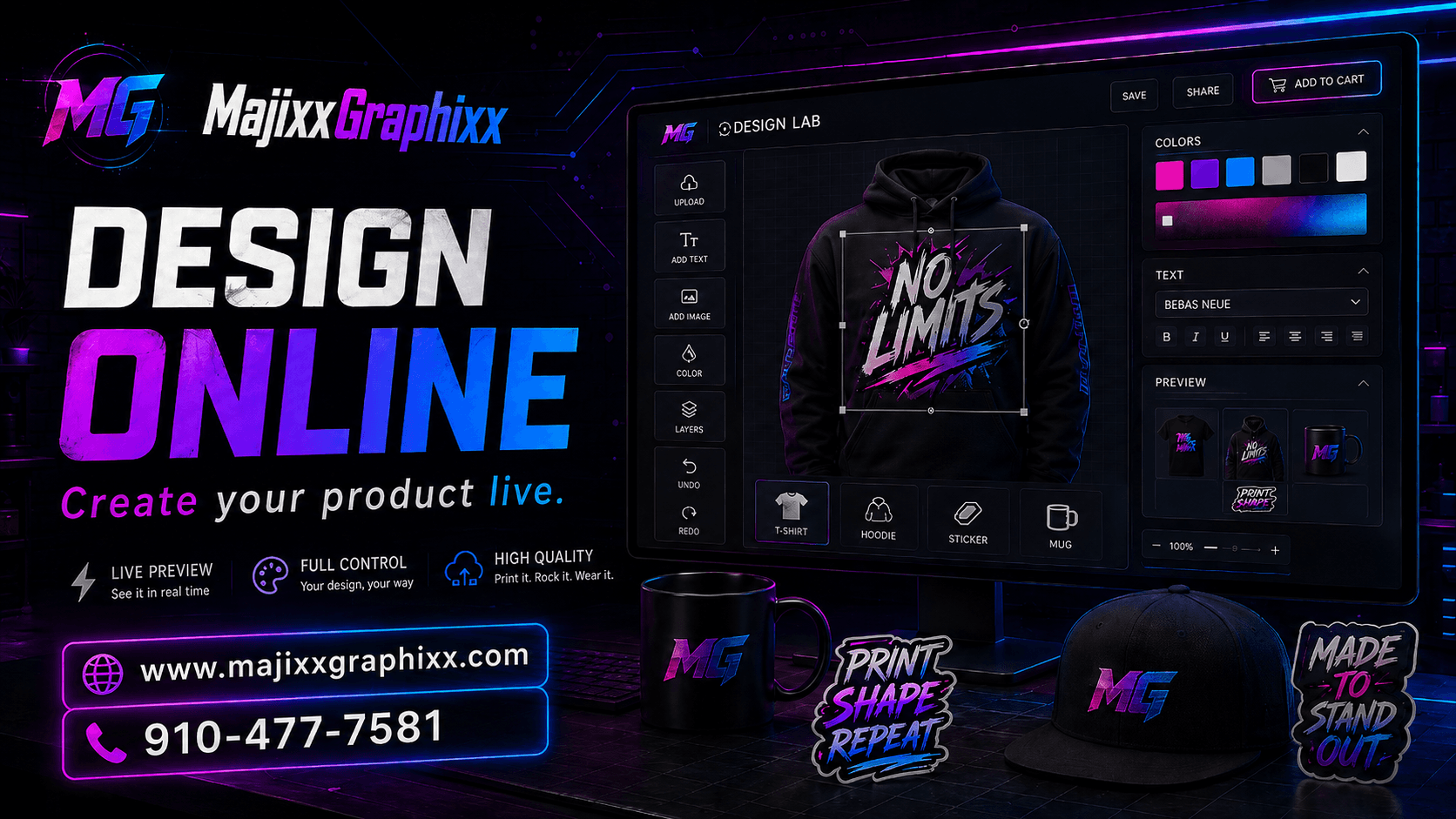 Design Studio Mockups
